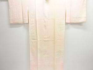 屋敷風景模様織り出し長襦袢
